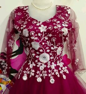 Designer Long Gown 💜