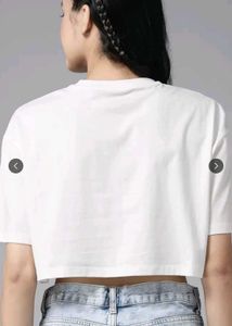 White Crop Top