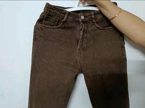 Price Drop‼️‼️Trendy Brown Loose Fit Jeans