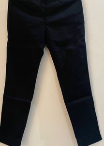 Black Cotton trousers