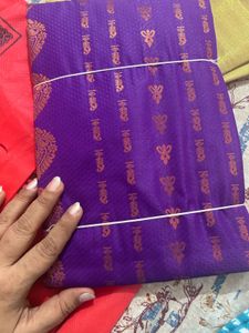 New Ethnic Pavadai Fabric/Saree with Blouse