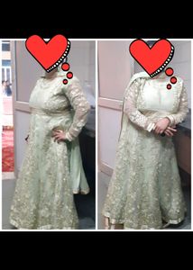 Heavy Gown Ghiya Colour