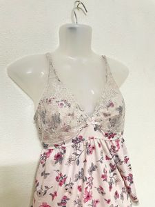 Vintage 1980 Floral Pink Camisole