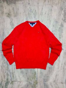 Tommy Hilfiger Red Sweater