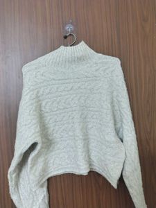 Cable Knit Turtleneck Sweater