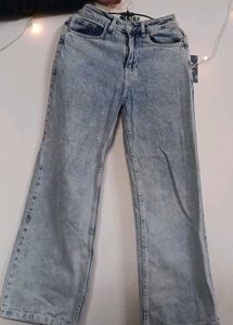 Light Wash Wide Leg Jeans