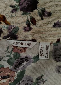 Floral Print Button-Down Top