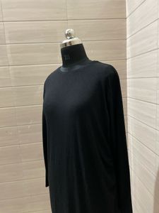 H&amp;M Knit Black Long Sleeve Dress