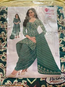 Radymade Patiyala Elegant Green Salwar Suit