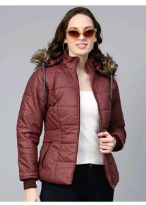 Voxati Puffer Jacket with Hood, XXL Size