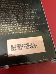 Colorbar Aquafeel Pro Foundation