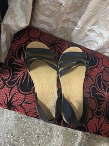 Black Strappy Sandals