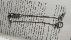 silver-toned Anklet