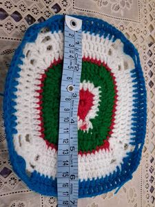 Handmade Crochet Candle Coasters (Set of 4)