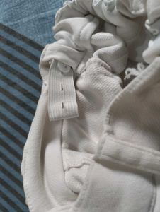 White Dangri And Short