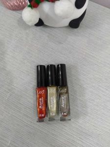 Nail Paints 💅🏻 (Set Of 3)