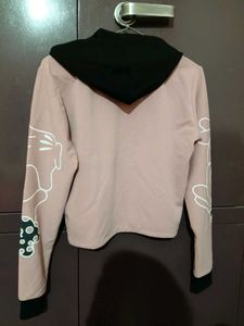 Pink/Peach crop Hoodie 🩷