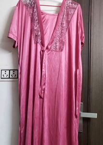 Pink Two Piece Nighty
