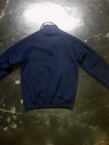 Navy Blue V-Neck Sweater