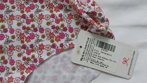 Floral Designed Panty With Tag