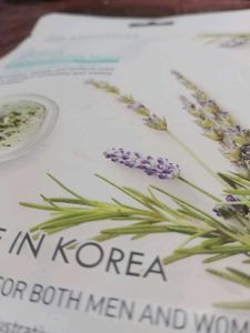 Mirabelle Herbs Facial Sheet Mask