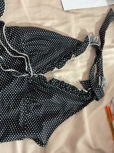 Polka Dot Bikini Top
