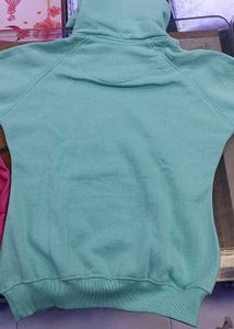 Cute Mint Green Hoodie size 40,44   l, xxl