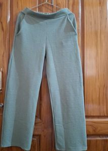 NEUDISStraight Fit Flat-Front Trousers