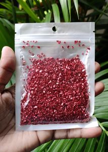 Red Resin Stones