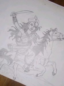 &#34;Rising Spirit of Valor&#34;pencil Art 🎨