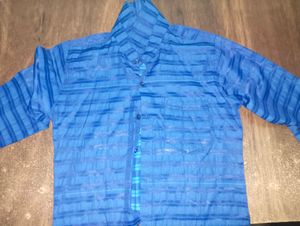 Blue Striped Shirt