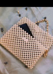 Beaded Hand Clutch