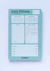 Daily Dose Of Gratitude And Fitness Combo Notepad