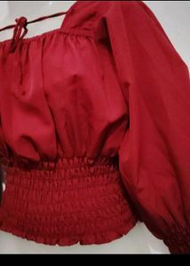 ♥️ New Beautiful Maroon Top For Womens