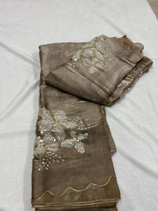 Elegant Embellished Saree