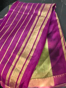 Elegant Purple Saree