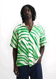 ZARA MettyBrush Fabric, HeavyGSM Shirt (Oversized)