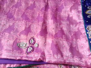 Elegant Pink Saree