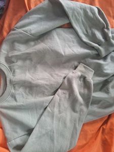 Light Green Crewneck Sweatshirt