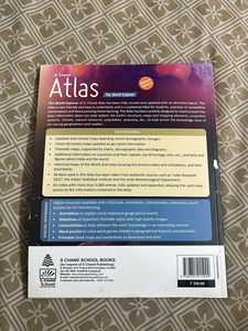 S. Chand Atlas - The World Explorer