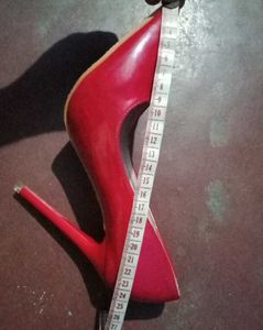 Siren Red Pointed Heels Pumps