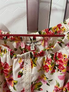 Floral Off-Shoulder Top