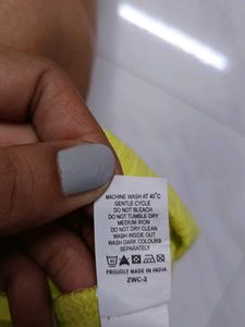 Yellow Button-Down Shirt
