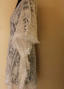 White Lace Kaftan