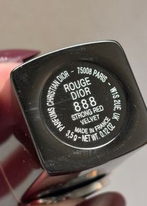 Dior rouge Velvet Lipstick Shade -888 Strong Red