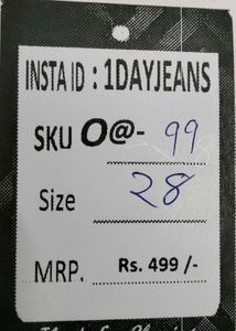 Women navy blue straight jeans size 28 (0-99)