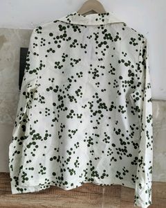 Light Green Formal Shirt For Women