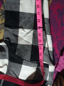 Woolen Check Pattern Shirt Brand New