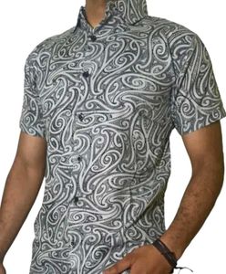 Patterned Short Sleeve Shirt
