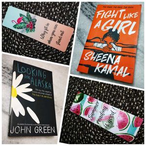 Books Combo with Bookmarks ✨